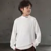 Camiseta Básica Versátil Estilo Nuevo Primavera y Otoño 2026 para Niños, Top Casual Trendy Elegante de Manga Larga Estilo Coreano