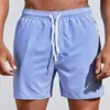 Pantalones Cortos Rectos Simples para Hombre Pantalones Cortos de Playa Casuales Pantalones Cortos Camuflaje Sueltos Bloques de Color Pantalones Cortos de Baloncesto