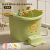 Bañera para niños, bañera para bebés, bañera para bebés de otoño e invierno, bañera para sentarse, tamaño grande para uso doméstico, adecuada para el baño y la natación de niños