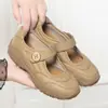 Zapatos Casuales y Cómodos para Primavera y Otoño de Dropshipping, Zapatos Ligeros para Caminar, Zapatos para Mujeres de Mediana Edad y Mayores, Zapatos para Madres de Cuero Suave y Suela Suave