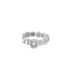 Plata de Ley 999 Clip para Oreja de Pie Plata Pendientes Simples Ins para Mujer Sin Agujeros en las Orejas Clip para Oreja Diseño de Nicho Pendientes de Tachuela