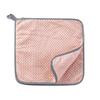 Paño de Limpieza Colgable de Felpa de Coral con Diseño de Cuadrícula de Piña, Superventas Transfronterizo, con Fuerte Absorción de Agua y Eliminación de Manchas de Grasa para Cocina y Lavado de Platos