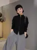 Sudadera estilo coreano con doble cremallera y cuello alto para mujer, nuevo modelo primavera y otoño 2026, corte ajustado, casual y versátil, top de moda