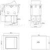 Interruptor de Tipo Marino Europeo Certificado TUV Kcd4-C 250V30A Punto de Cobre y Plata Interruptor Basculante de Alta Corriente