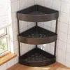 Estante de esquina para encimera de cocina, instalación sin taladro, estante triangular de esquina de pared semicircular para almacenar botellas y frascos de especias
