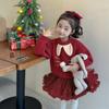 Conjunto de Otoño e Invierno para Niña 2026 Nuevo Estilo Suéter de Invierno Infantil Moda Elegante Ropa de Invierno para Bebé Conjunto de Dos Piezas con Falda
