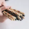 Chopsticks Nishida Muyu Cream de Madeira Maciça, Chopsticks de Madeira Natural de Alta Qualidade com Pontas Afiadas para Uso Doméstico, Chopsticks Individuais para Cada Pessoa