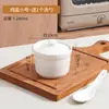 Olla de Cerámica para Estofar con Tapa, Adecuada para Uso Doméstico, para Cocinar al Vapor Verduras, Flan de Huevo, Sopa y Olla Pequeña de Barro para Cocinar