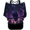 [Procesamiento Personalizado] Chaleco Estampado Digital 3D de Amazon Verano Delgado Top de Manga Corta para Mujer Camiseta Transfronteriza para Mujer