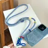 Cadena cruzada para teléfono con cuentas, cordón largo para teléfono, colgante de dopamina, cordón para cámara, cadena cruzada para teléfono wearable