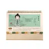 Calendário Personalizado 2027 Exclusivo DIY Criativo Desenho Animado Curativo Ornamento de Mesa Impressão de Calendário Atacado