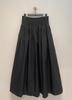 Grulla seca primavera y verano nuevo estilo japonés simple moda blogger ins falda de cintura alta vestido suelto adelgazante cómodo