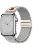 Correa de Reloj Tejida de Nylon con Hebilla Magnética en Forma de Oso para Muñeca Apple S10 S11 Huawei Gt6 18 20 22