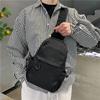 Bolsa impermeável da moda 2024, nova bolsa transversal casual masculina, mochila pequena transversal da moda, bolsa masculina de grande capacidade