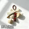 Kit de Materiais DIY para Sino de Vento de Casca de Fruta Estilo Floresta Casca de Fruta Tecida Sementes Pingente de Bolsa para Mochila Ornamento de Ponto Turístico Barraca Presente Venda por Atacado