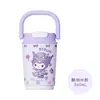 Nuevo vaso térmico de gran capacidad Sanrio Hello Kitty, elegante y portátil con asa, vaso de agua de acero inoxidable
