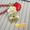 Llavero de Oro Puro 999 Año del Caballo, Hazte Rico Inmediatamente, Colgante para Bolso, Cadena para Teléfono Móvil de Oro Puro, Regalos de Moda al por Mayor