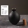 Cerâmica Estilo Antigo Pequeno Bule de Vinho Garrafa de Vinho Vazia Doméstico Vintage 0,1kg Meio Gato 0,5kg Dispensador de Vinho Branco e Amarelo Jarra de Vinho Personalizado