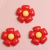 Flores de Resina Brillantes Color Dopamina DIY Pegamento de Crema Accesorios para el Cabello Pasador Pasador Parche Funda para Teléfono Móvil Accesorios para Refrigerador