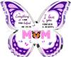 Novo Produto Transfronteiriço Acrílico Borboleta Dia das Mães Inglês Borboleta Artesanato Surpresa Criativa Ornamentos de Mesa