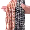 Piedra de Malla Cuentas Sueltas Venta Caliente Piedra Natural Ágata Cuentas Sueltas Accesorios para Joyería DIY Hechos a Mano Cuentas de Ágata Semipreciosas