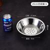 Acero Inoxidable Agujero Doble Caballo Doble Nido Doble Cocina Comercial Lavabo para Verduras Lavabo para Cocinar Filtro de Agua Bol para Verduras Escurridor de Verduras