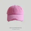 Gorras de Béisbol Bordadas y Estampadas Personalizadas para Niños y Niñas, Lavadas y Desgastadas, Gorras de Visera Desgastadas, Gorras de Publicidad de Otoño