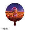 Balão de Filme de Alumínio Cartoon Mario Princesa Peach Super Mario Luigi Decoração de Festa de Aniversário Atacado