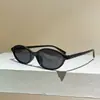 Gafas de Sol Ovaladas de Marco Estrecho Estilo Retro Hip Hop Europeo Americano Lentes Simples Versátiles Unisex Protección UV400
