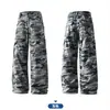 Pantalones de Trabajo Camuflaje de Comercio Exterior para Hombre de Aliexpress, Otoño con Múltiples Bolsillos para Exteriores, Pierna Recta, Juveniles, Militares, Casuales