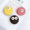 Resina taza de papel para pastel con expresión de ojo grande y pequeño decoración de pastel lindo divertido postre de mousse decoración de pastel de Halloween