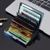 Portatarjetas de Metal de Alta Calidad Antirrobo para Tarjeta de Autobús Banco Metro Portatarjetas Colección Anime Documento Semanal Funda Protectora Portatarjetas
