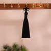 8cm Fleco de Borla de Tres Hojas Accesorios para Joyería DIY Colgante Estilo Antiguo Ropa Bolsita Tejida Borla Pequeña Venta al por Mayor