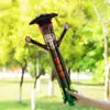 Temporada de Graduación Dibujo Animado Palo de Mano Grupo Escolar Foto de Graduación Accesorios Conmemorativos Decoraciones con Globos Texto Inspirador para el Aprendizaje