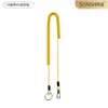 Cordón retráctil de alambre de acero, cuerda gruesa de pesca anti-pérdida, cordón elástico anti-pérdida para herramientas, estiramiento de 72 cm, 4.2 m, colores disponibles