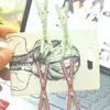 Pinza para el pelo con forma de cruz y lazo rojo de alto valor, estilo japonés dulce, simple, femenino, para flequillo, pinza de pico de pato, pasador, accesorios para el pelo