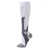 Calcetines Elásticos de Compresión Largos de Venta Caliente Calcetines de Presión para Esculpir la Pierna Transpirables Anti-Olor Calcetines Elásticos Deportivos Protectores de Pierna para Correr Adulto