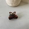 Horquilla con forma de mariposa, diseño romántico de primavera, con forma de mariposa, con lazo hueco, para el pelo