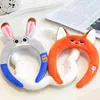 Zootopia Judy Nick Diadema Conejo Policía Zorro Dibujo Animado Diadema 3D Accesorio para Foto en Parque para Mujeres