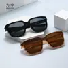 Gafas de Sol Cuadradas de Moda 2025 Anti-UV Versátiles Unisex Venta al por Mayor
