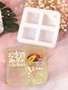 Molde de Goteo de Pegamento de Cristal DIY Caja de Almacenamiento Giratoria Multicapa Estante para Joyas con Capas Adicionales Adornos Molde de Silicona