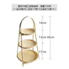 Cesta pequeña de bambú tejida a mano para el hogar, cesta para frutas, postres, snacks, charola para repostería, canasta pequeña de bambú, cesta multicapa