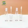 Shanyi Nuevo Tubo Redondo para Brillo de Labios Material de Empaque Completamente Transparente Tubo Vacío para Brillo de Labios Plástico DIY Empaque Cosmético al por Mayor