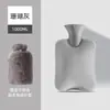Bolsa de agua caliente de imitación de piel de conejo calentador de manos para inyección de agua calentador de manos invierno calor duradero gran capacidad PVC conveniente bolsa de agua caliente