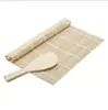 Cortina de Sushi/Cortina Rolo de Sushi/Cortina de Bambu/Ferramentas para Fazer Sushi/Conjunto de Cortinas de Couro Branco