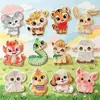 Parches Bordados del Zodiaco Autoadhesivos Parches Bordados de Animales de Dibujos Animados por Computadora para Ropa Infantil Parches para Reparar Agujeros
