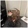 Mochila de Hombro Doble de Dibujos Animados Linda Estilo Coreano para Mujer Estudiante Mochila Estilo Academia Moda Diseño de Nicho Mochila Tendencia Callejera