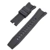 Correa de TPU adecuada para correas de reloj Casio G-SHOCK series GST/MTG B3000 interfaz cóncavo correa de goma