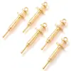 Acessórios de joias de liga seringa seringa pingente pulseira DIY chaveiro pingente decorativo J498