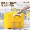 Bolsa de Viaje de Dibujos Animados, Gran Capacidad, Bolso Especial para Estudiantes durante la Temporada Escolar, Bolsa de Almacenamiento para Maleta de Ruedas, Bolsa de Fieltro, Bolsa Ligera